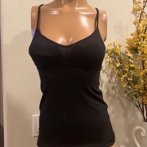 Lululemon black tank top Sz 4(1)